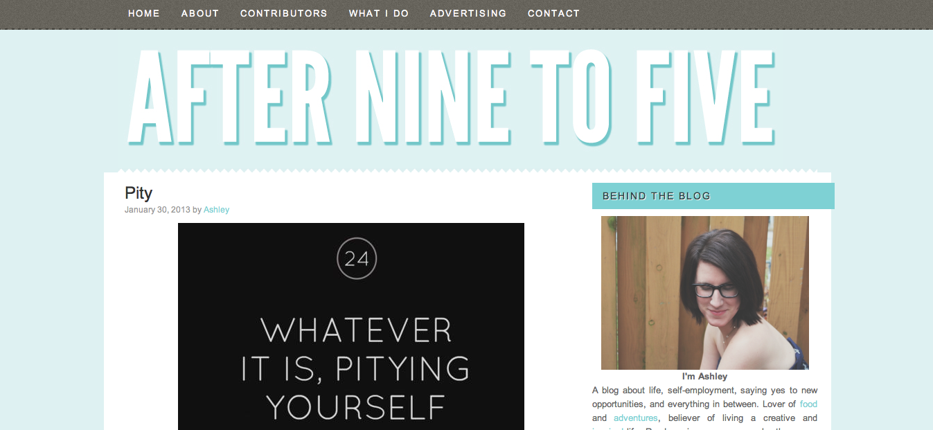 After Nine To Five New Design