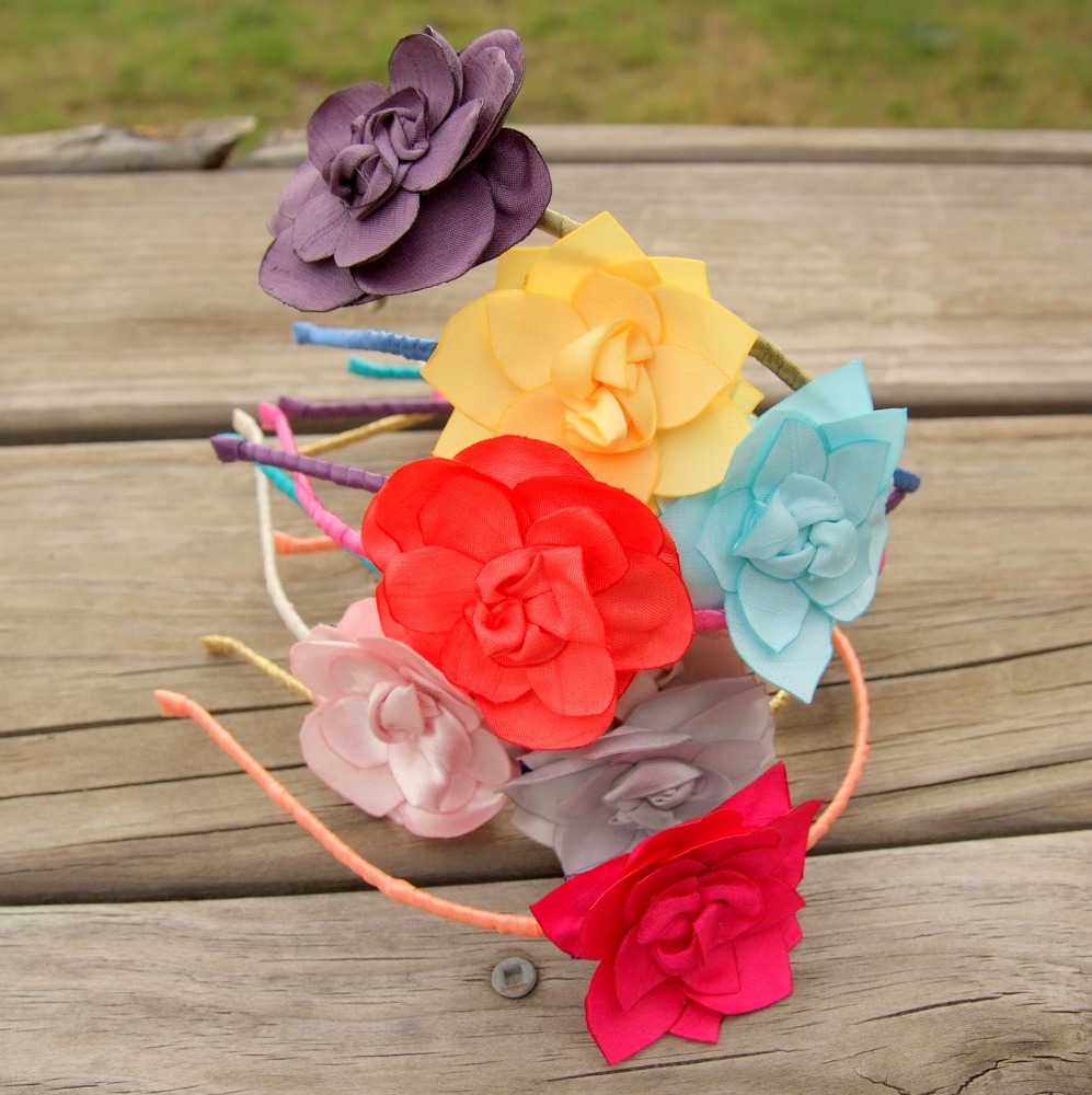 the lyra flower headband